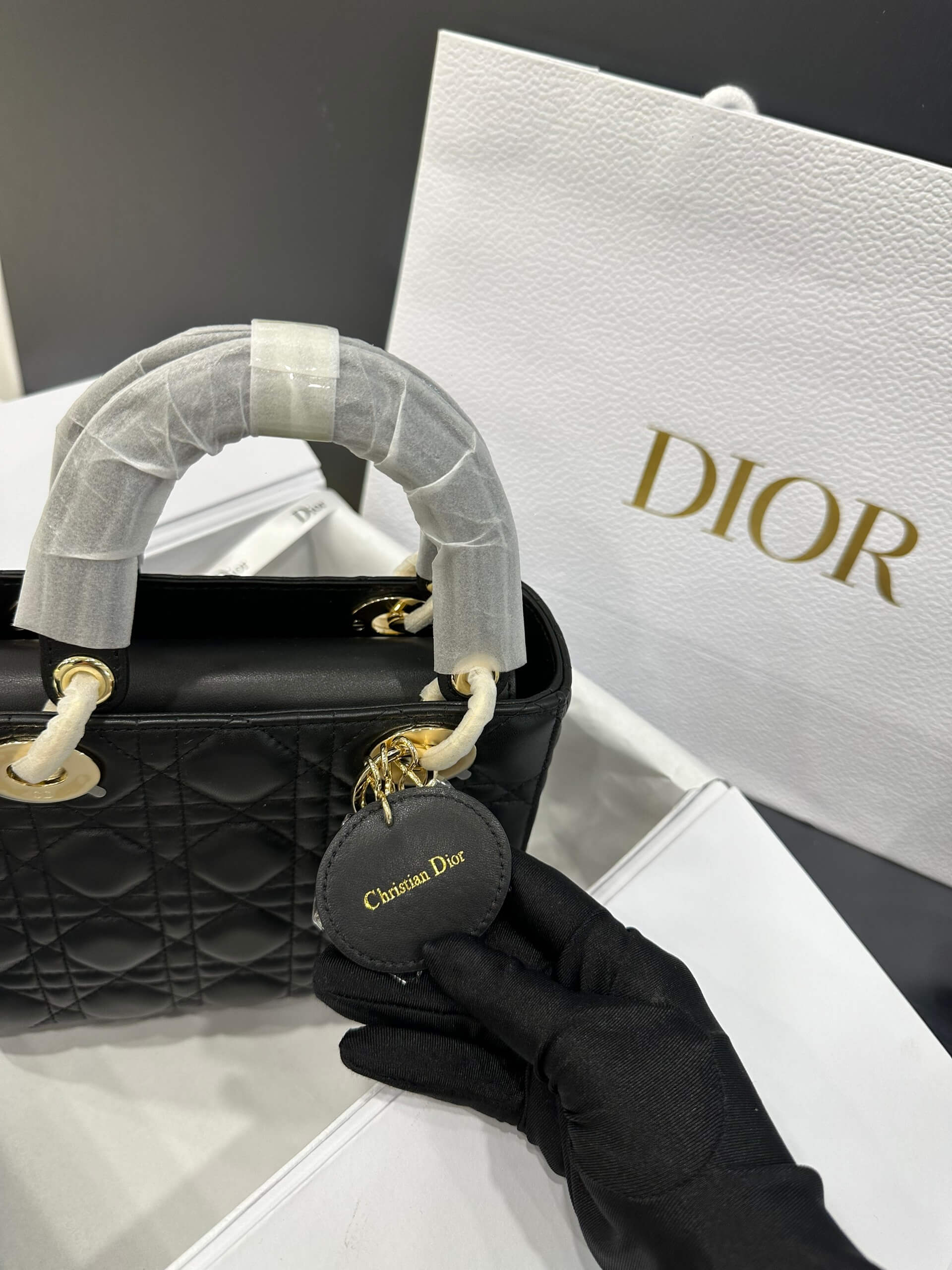 Lady Dior My Abcdior Bag Gray  Nice Bag