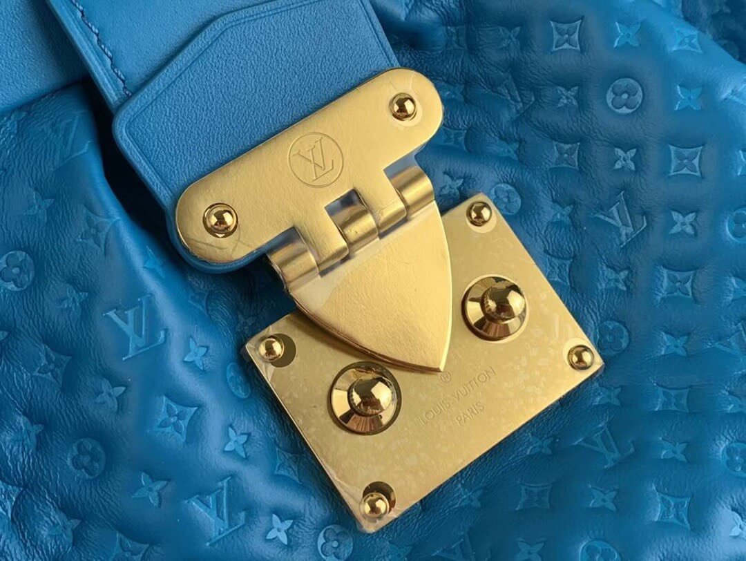 Túi Louis Vuitton Monogram Clutch Blu 3